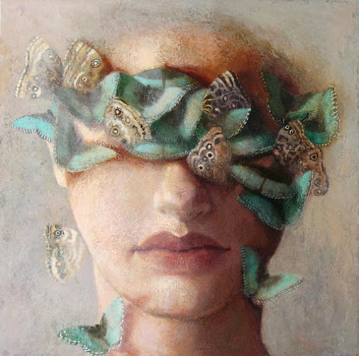 Laurie Kaplowitz blue-morpho-mask