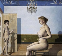 paul-delvaux-la-visite
