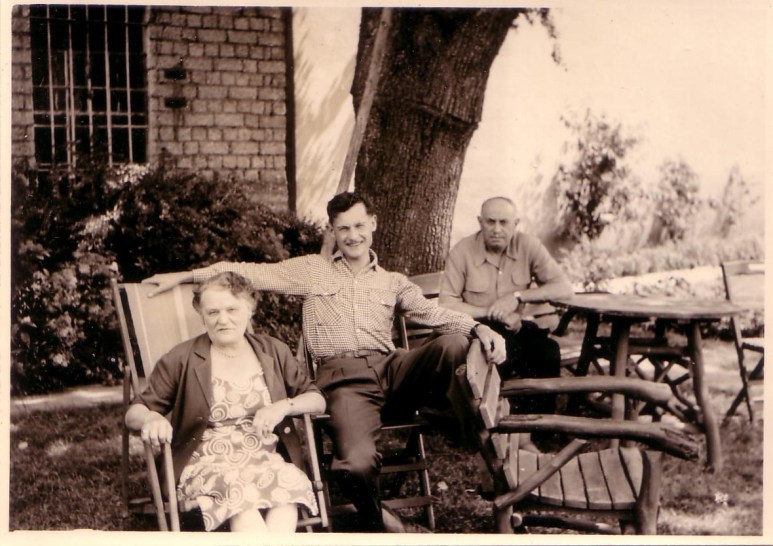 Avec mes grands-parents en Allemagne