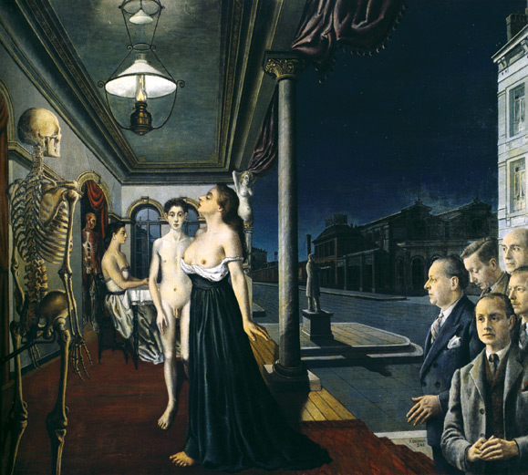 1943_Paul-Delvaux_Le-musée-Spitzner