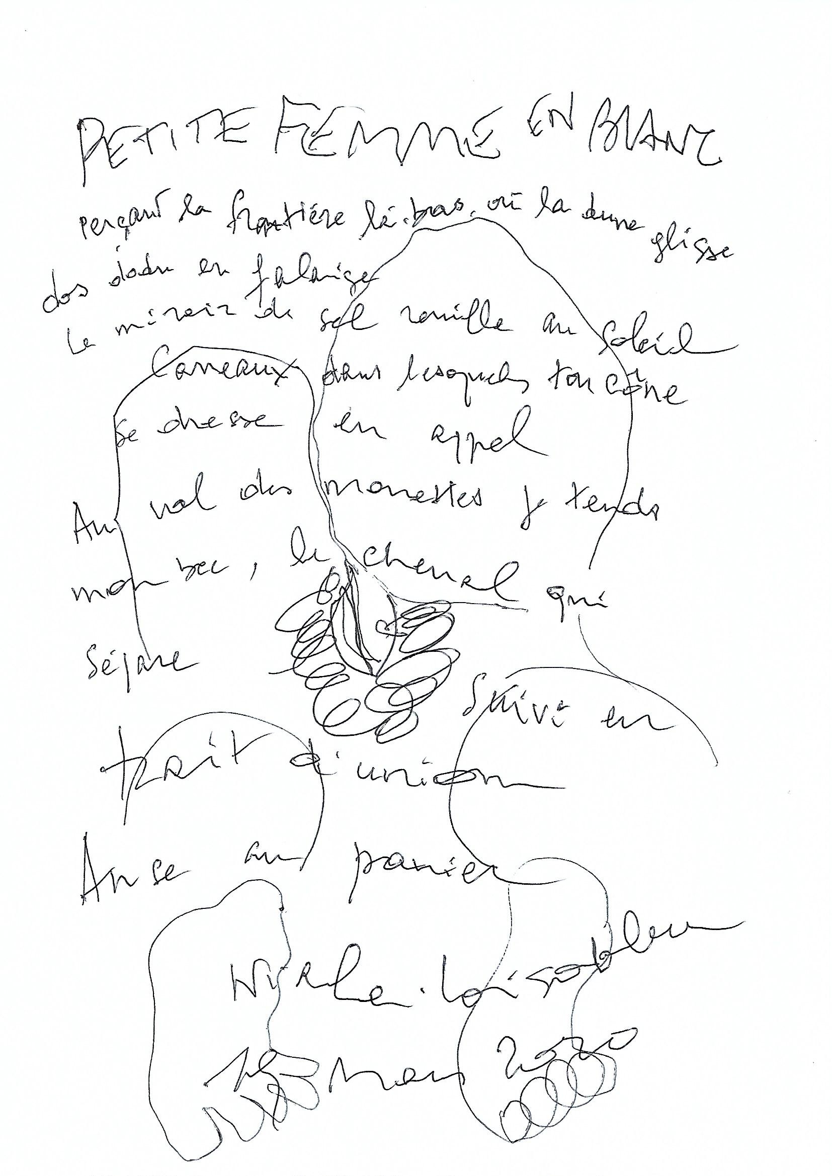 PETITE FEMME EN BLANC